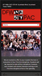 Mobile Screenshot of dfwpac.com